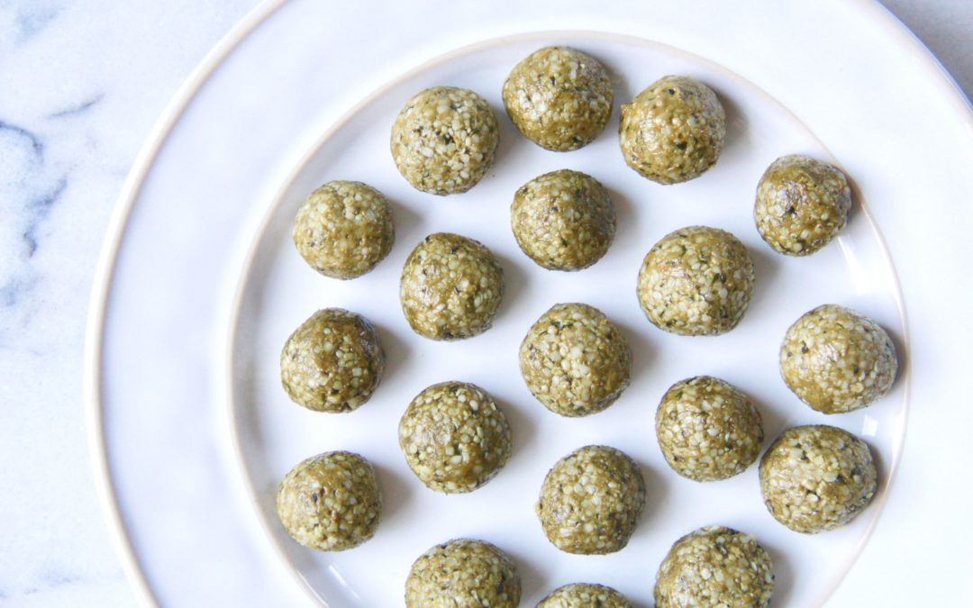 Morning Matcha Energy Balls