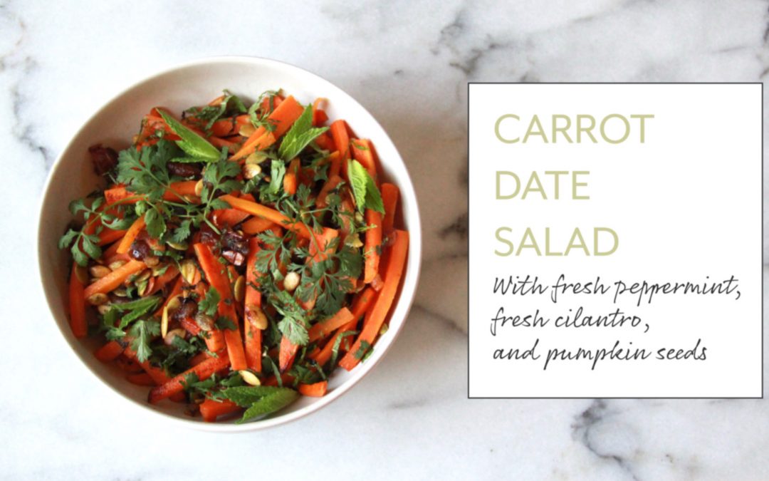 Fresh N’ Sweet: Carrot Date Salad