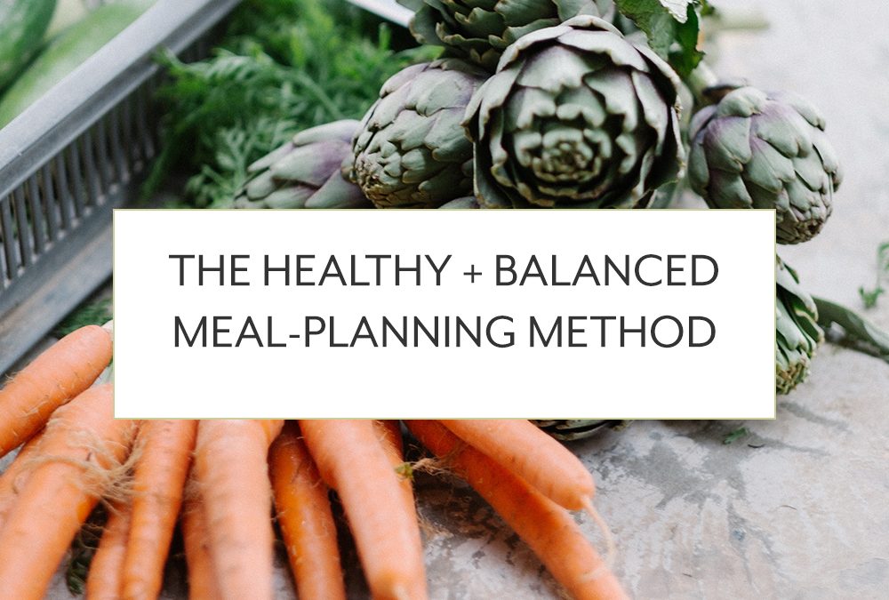 The Healthy + Balanced Meal Planning Method: 3 Steps to Creating a Healthy and Balanced Meal Plan as an Ambitious Mama